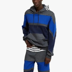 NEW Opening Ceremony mens stained glass oversized hoodie sweatshirt 11838